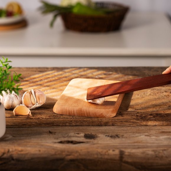 2 NEW Flat Wood Spatulas Flat Wooden Spatulas For Kitchen Frying Spatula Turners - Picture 6 of 8